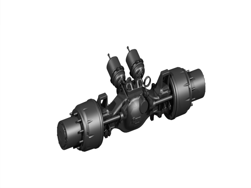 QT300輪邊減速後橋（16噸）