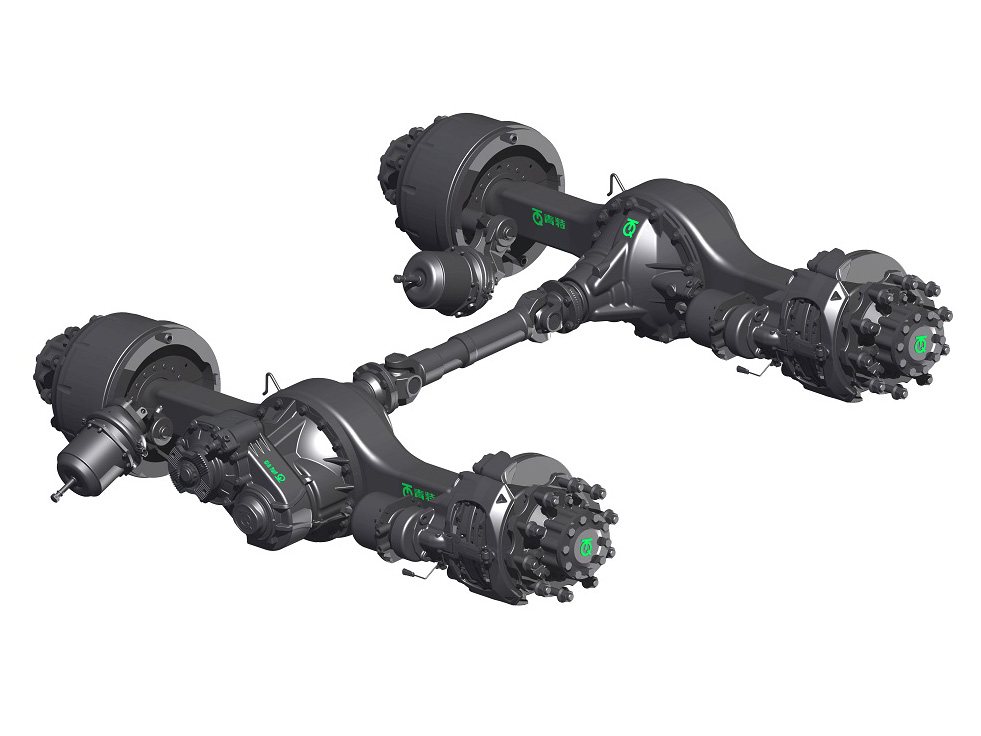 QT398S單級減速驅動橋（11噸（dūn））