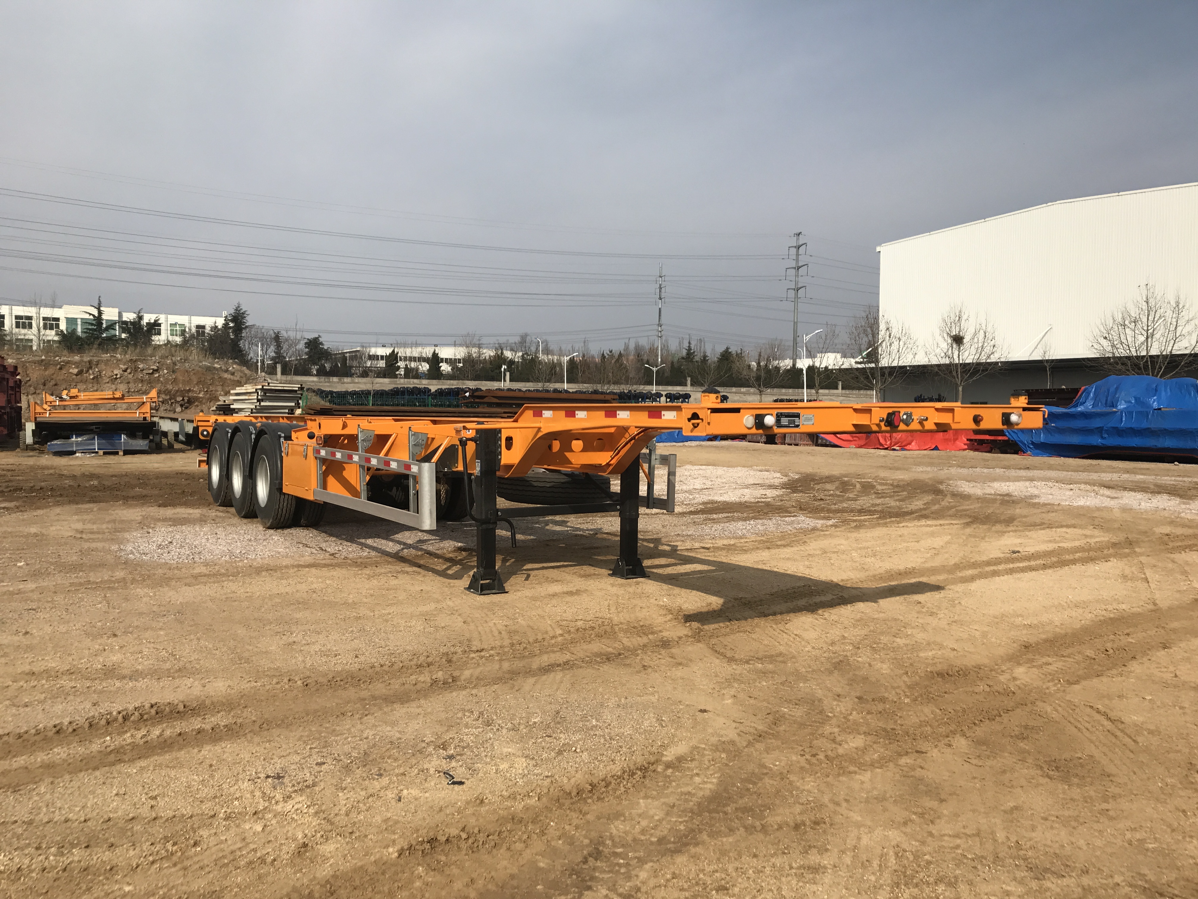 集裝箱運輸半掛車QDT9401TJZG